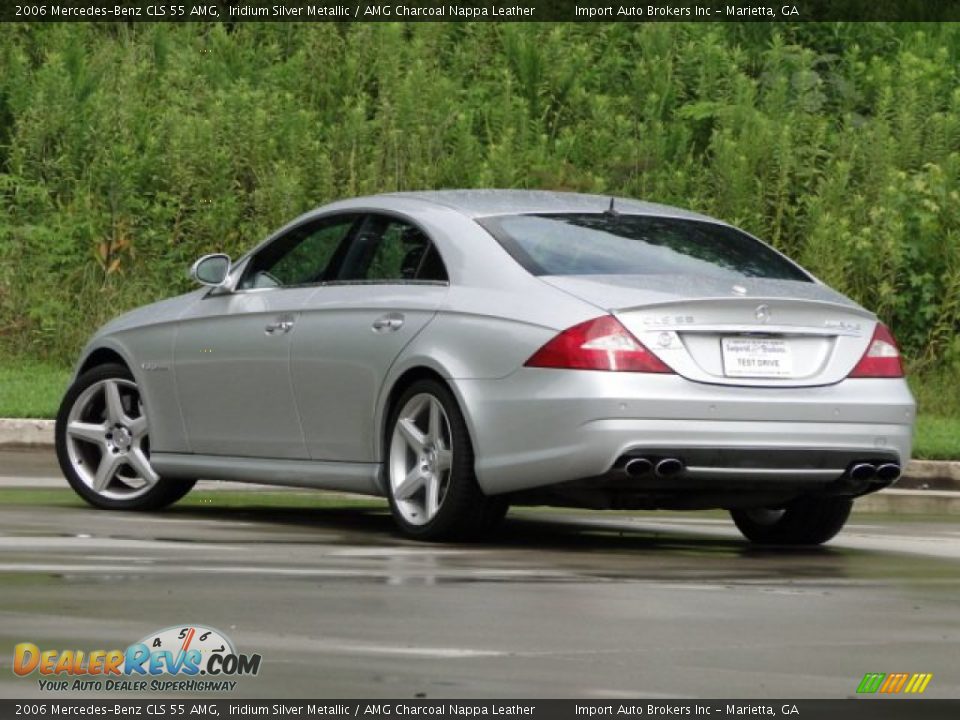 2006 Mercedes-Benz CLS 55 AMG Iridium Silver Metallic / AMG Charcoal Nappa Leather Photo #3