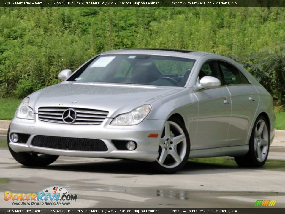 2006 Mercedes-Benz CLS 55 AMG Iridium Silver Metallic / AMG Charcoal Nappa Leather Photo #5