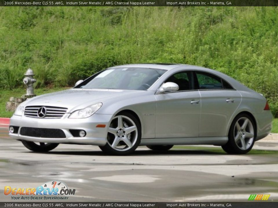 2006 Mercedes-Benz CLS 55 AMG Iridium Silver Metallic / AMG Charcoal Nappa Leather Photo #6