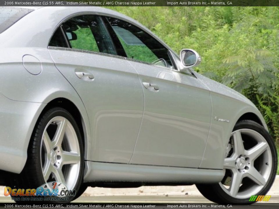 2006 Mercedes-Benz CLS 55 AMG Iridium Silver Metallic / AMG Charcoal Nappa Leather Photo #7