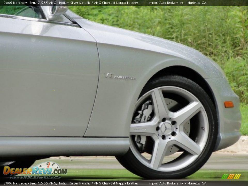 2006 Mercedes-Benz CLS 55 AMG Iridium Silver Metallic / AMG Charcoal Nappa Leather Photo #8