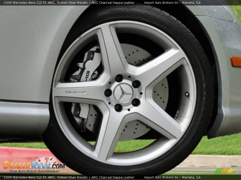 2006 Mercedes-Benz CLS 55 AMG Iridium Silver Metallic / AMG Charcoal Nappa Leather Photo #9