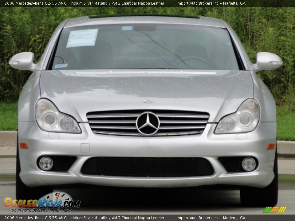 2006 Mercedes-Benz CLS 55 AMG Iridium Silver Metallic / AMG Charcoal Nappa Leather Photo #11