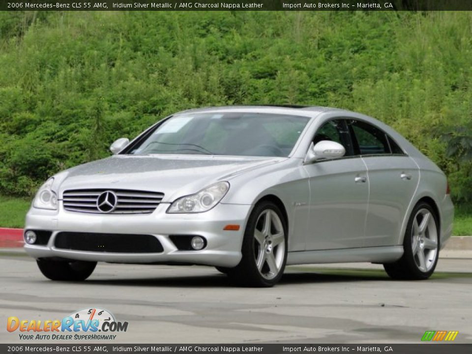 2006 Mercedes-Benz CLS 55 AMG Iridium Silver Metallic / AMG Charcoal Nappa Leather Photo #12