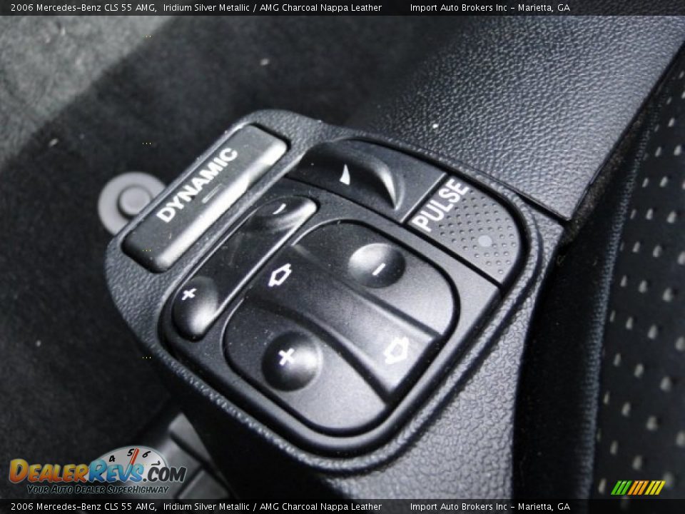 2006 Mercedes-Benz CLS 55 AMG Iridium Silver Metallic / AMG Charcoal Nappa Leather Photo #16