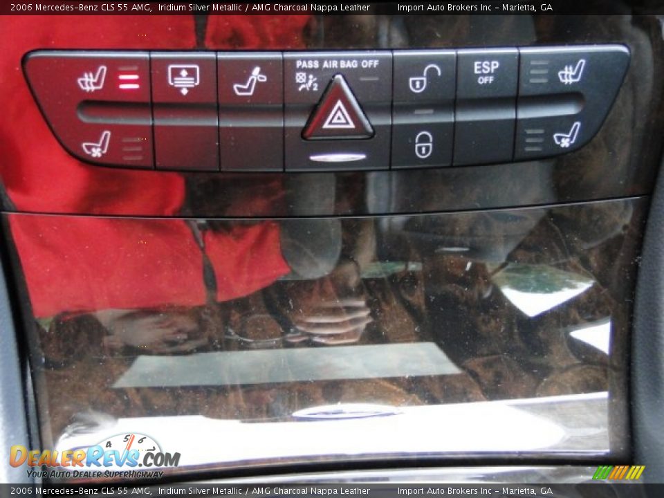 2006 Mercedes-Benz CLS 55 AMG Iridium Silver Metallic / AMG Charcoal Nappa Leather Photo #25
