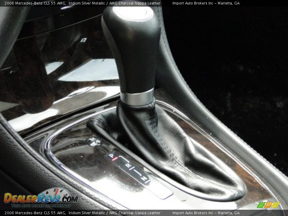 2006 Mercedes-Benz CLS 55 AMG Iridium Silver Metallic / AMG Charcoal Nappa Leather Photo #26