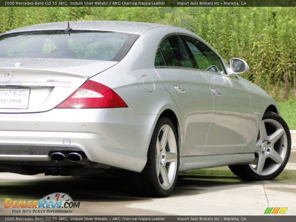 2006 Mercedes-Benz CLS 55 AMG Iridium Silver Metallic / AMG Charcoal Nappa Leather Photo #30