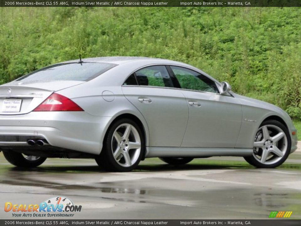 2006 Mercedes-Benz CLS 55 AMG Iridium Silver Metallic / AMG Charcoal Nappa Leather Photo #32