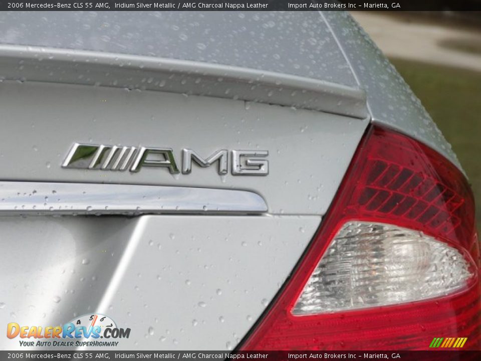 2006 Mercedes-Benz CLS 55 AMG Iridium Silver Metallic / AMG Charcoal Nappa Leather Photo #33