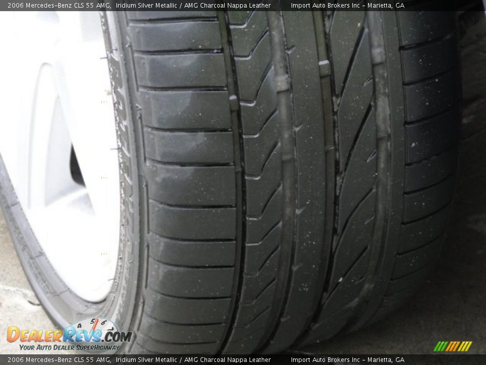 2006 Mercedes-Benz CLS 55 AMG Iridium Silver Metallic / AMG Charcoal Nappa Leather Photo #34