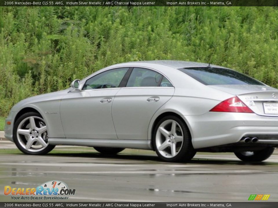 2006 Mercedes-Benz CLS 55 AMG Iridium Silver Metallic / AMG Charcoal Nappa Leather Photo #35