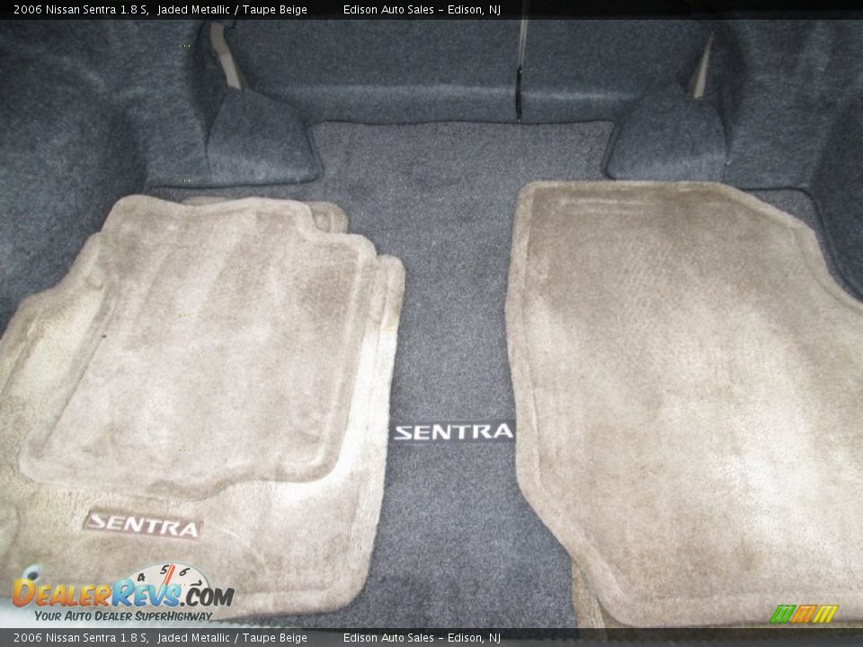 2006 Nissan Sentra 1.8 S Jaded Metallic / Taupe Beige Photo #22