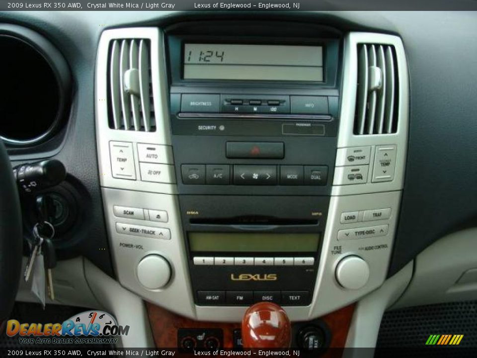 2009 Lexus RX 350 AWD Crystal White Mica / Light Gray Photo #11