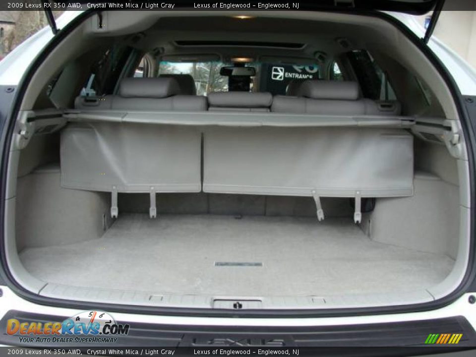 2009 Lexus RX 350 AWD Crystal White Mica / Light Gray Photo #13