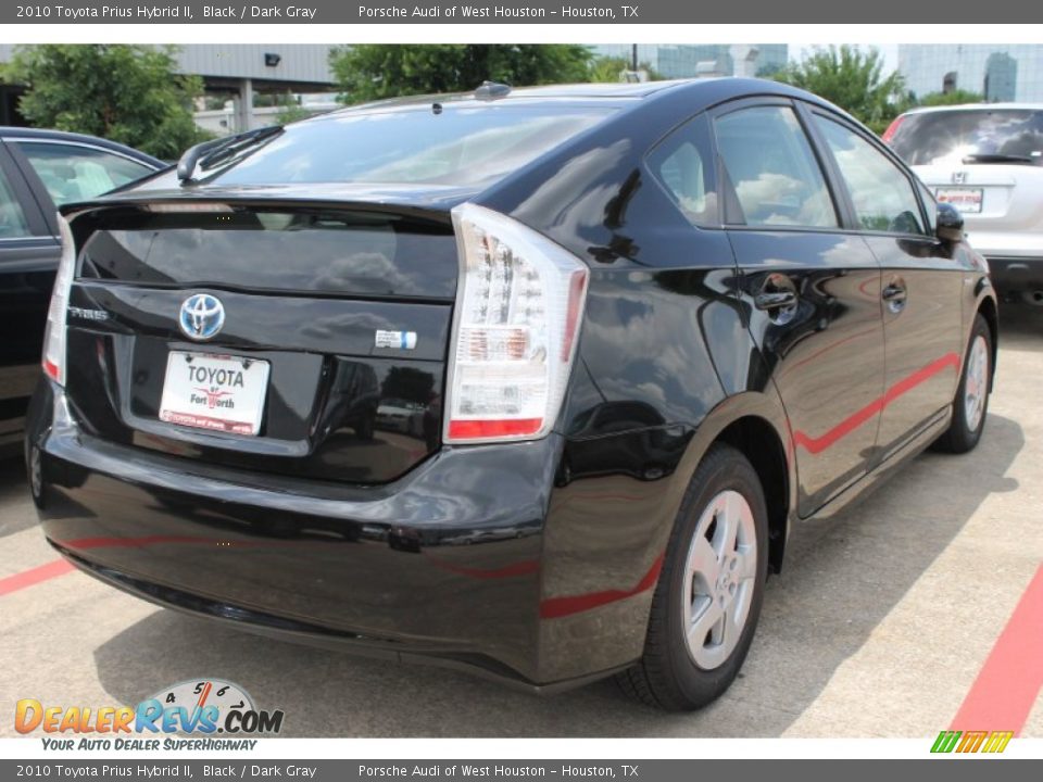 2010 Toyota Prius Hybrid II Black / Dark Gray Photo #9