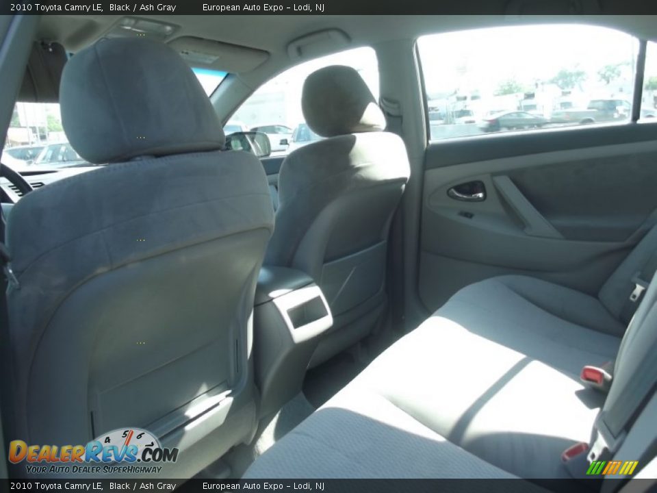 2010 Toyota Camry LE Black / Ash Gray Photo #11