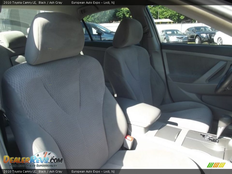 2010 Toyota Camry LE Black / Ash Gray Photo #16