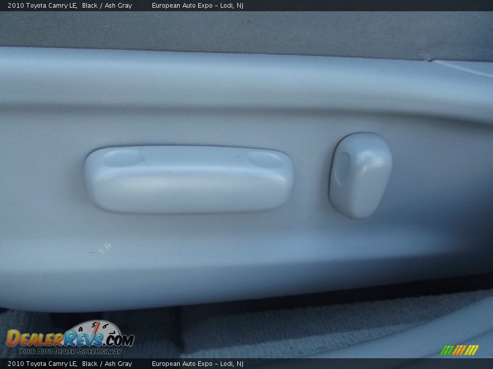 2010 Toyota Camry LE Black / Ash Gray Photo #18