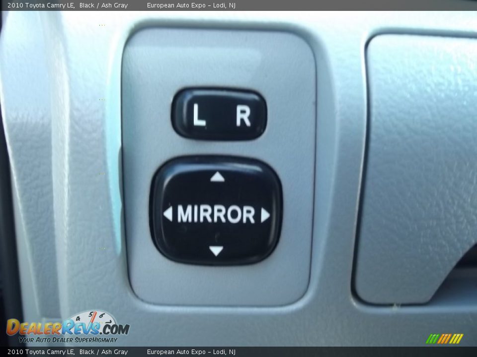 2010 Toyota Camry LE Black / Ash Gray Photo #19