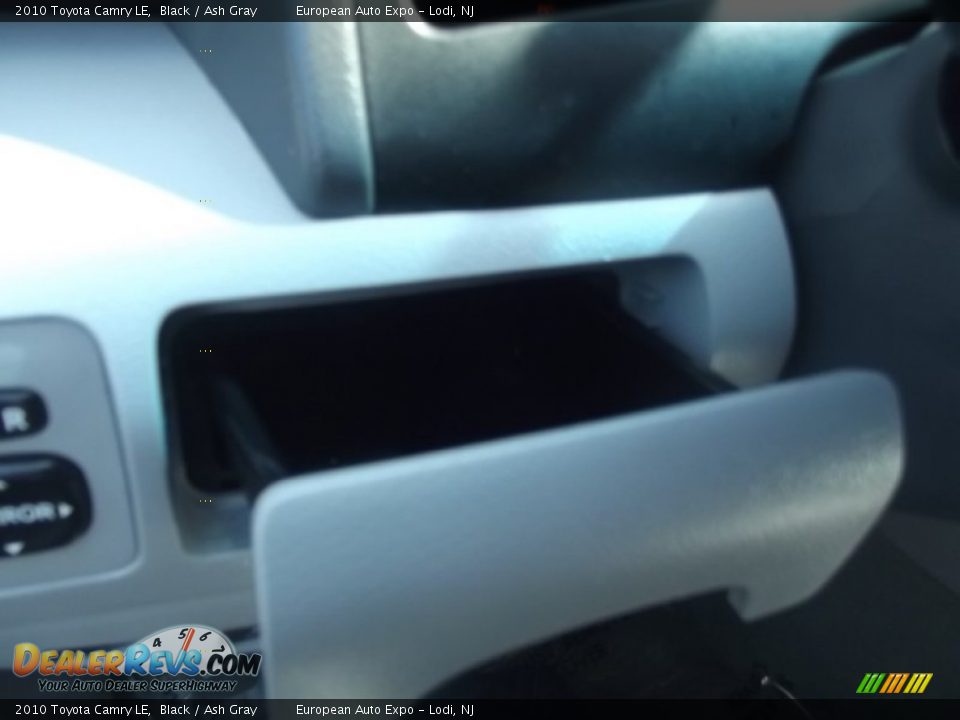 2010 Toyota Camry LE Black / Ash Gray Photo #21