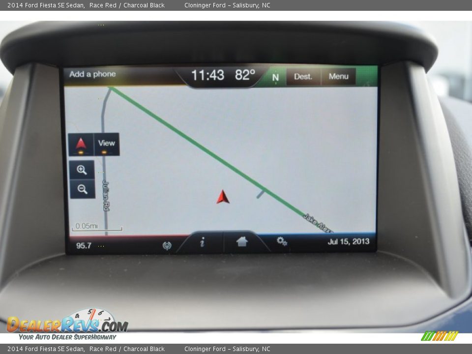 Navigation of 2014 Ford Fiesta SE Sedan Photo #14