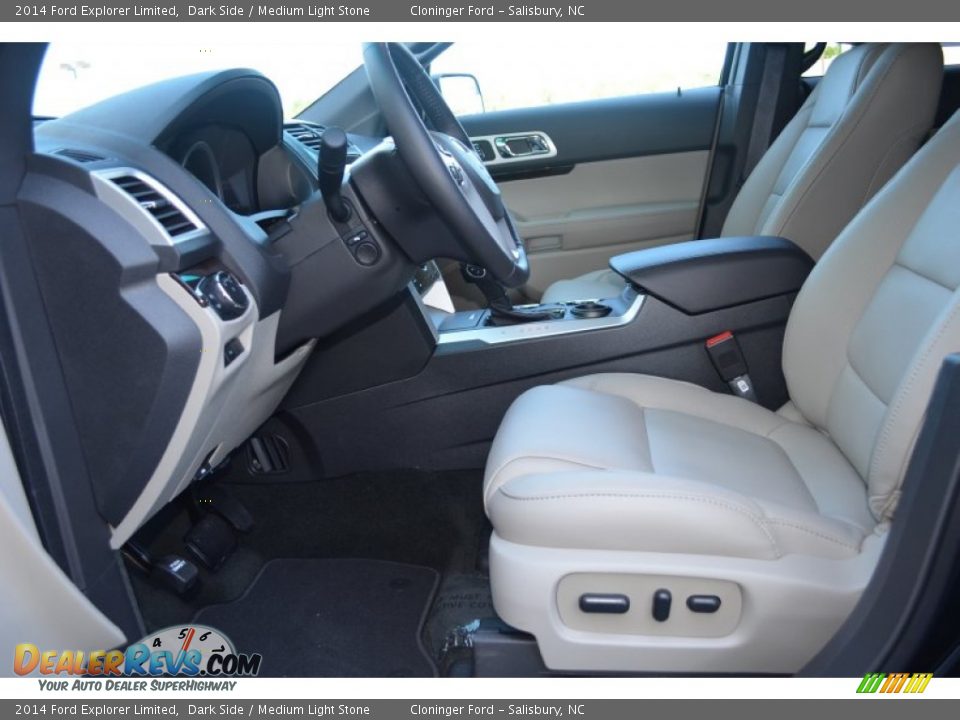 Front Seat of 2014 Ford Explorer Limited Photo #5