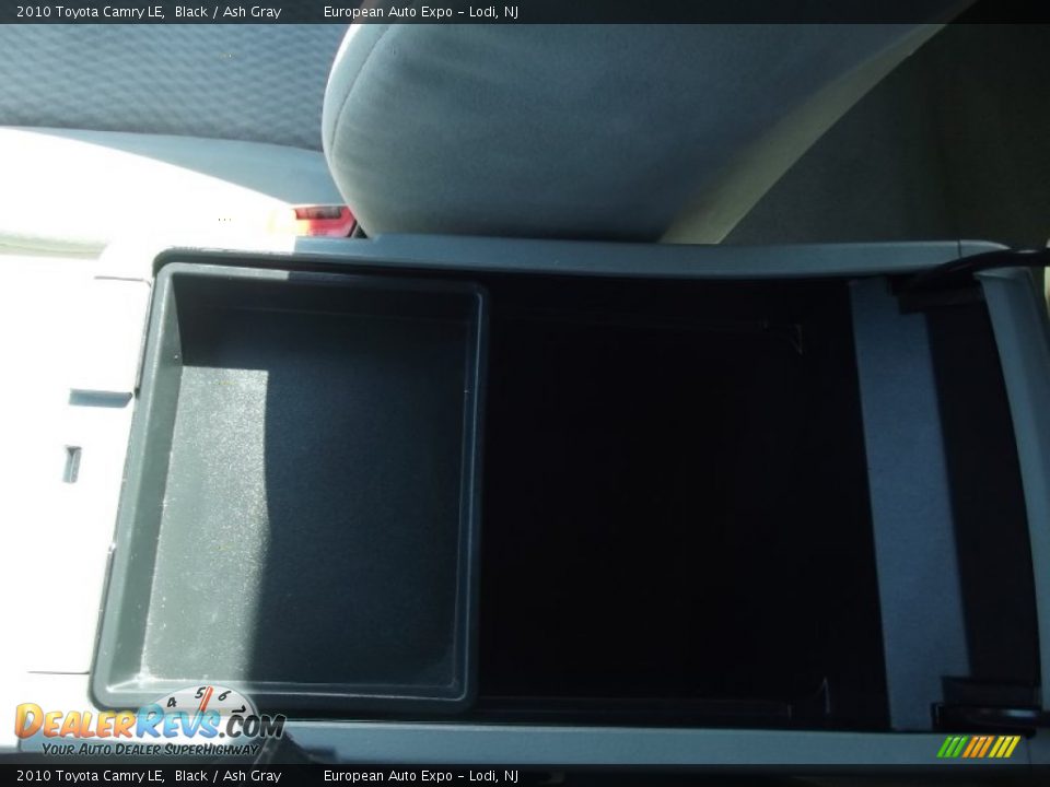 2010 Toyota Camry LE Black / Ash Gray Photo #31
