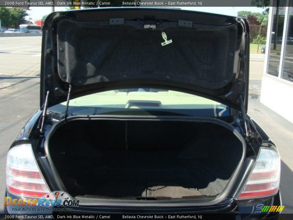 2008 Ford Taurus SEL AWD Dark Ink Blue Metallic / Camel Photo #13