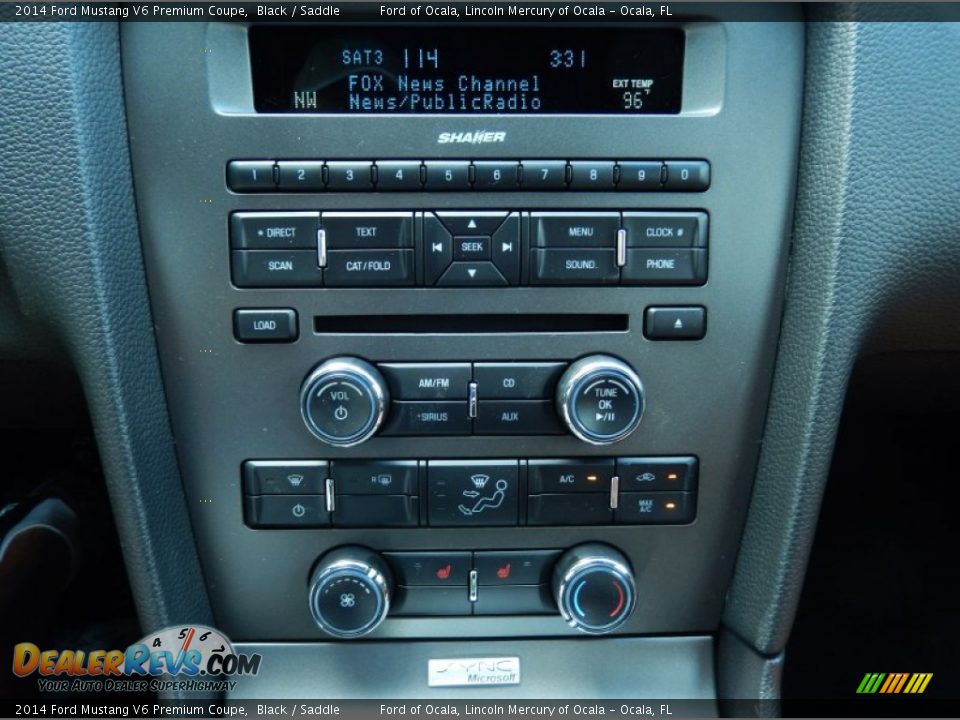 Controls of 2014 Ford Mustang V6 Premium Coupe Photo #9