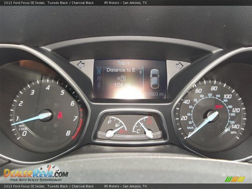 2013 Ford Focus SE Sedan Tuxedo Black / Charcoal Black Photo #18