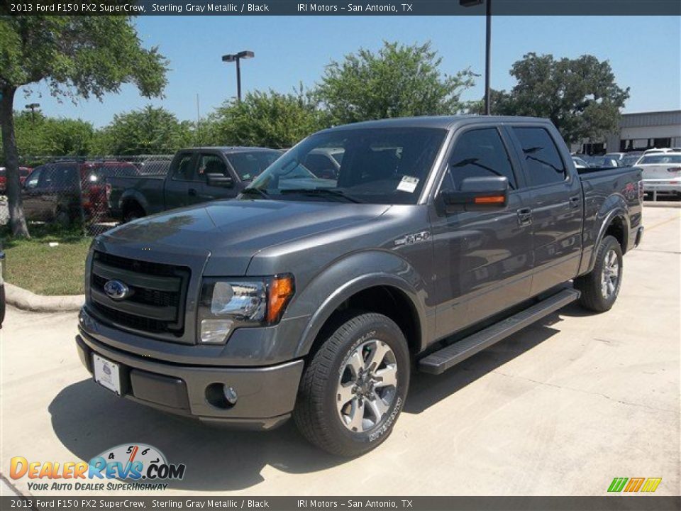 2013 Ford F150 FX2 SuperCrew Sterling Gray Metallic / Black Photo #1