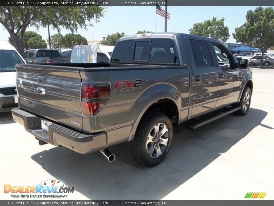2013 Ford F150 FX2 SuperCrew Sterling Gray Metallic / Black Photo #4