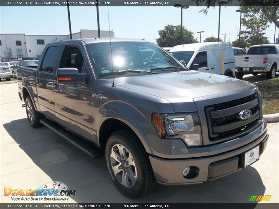 2013 Ford F150 FX2 SuperCrew Sterling Gray Metallic / Black Photo #6