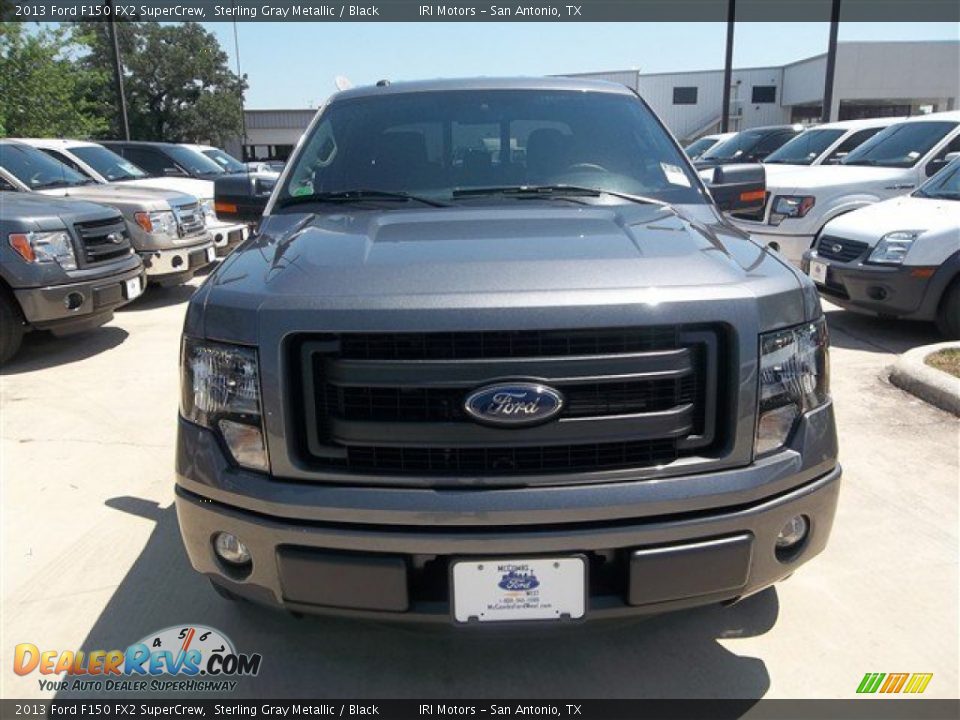 2013 Ford F150 FX2 SuperCrew Sterling Gray Metallic / Black Photo #7