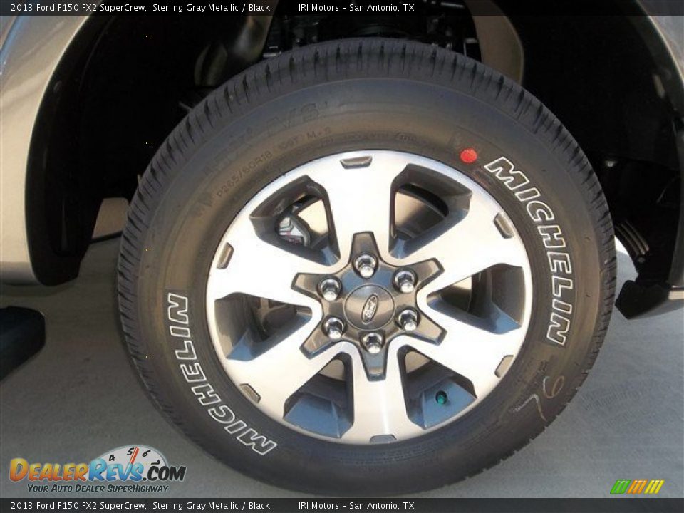2013 Ford F150 FX2 SuperCrew Sterling Gray Metallic / Black Photo #8