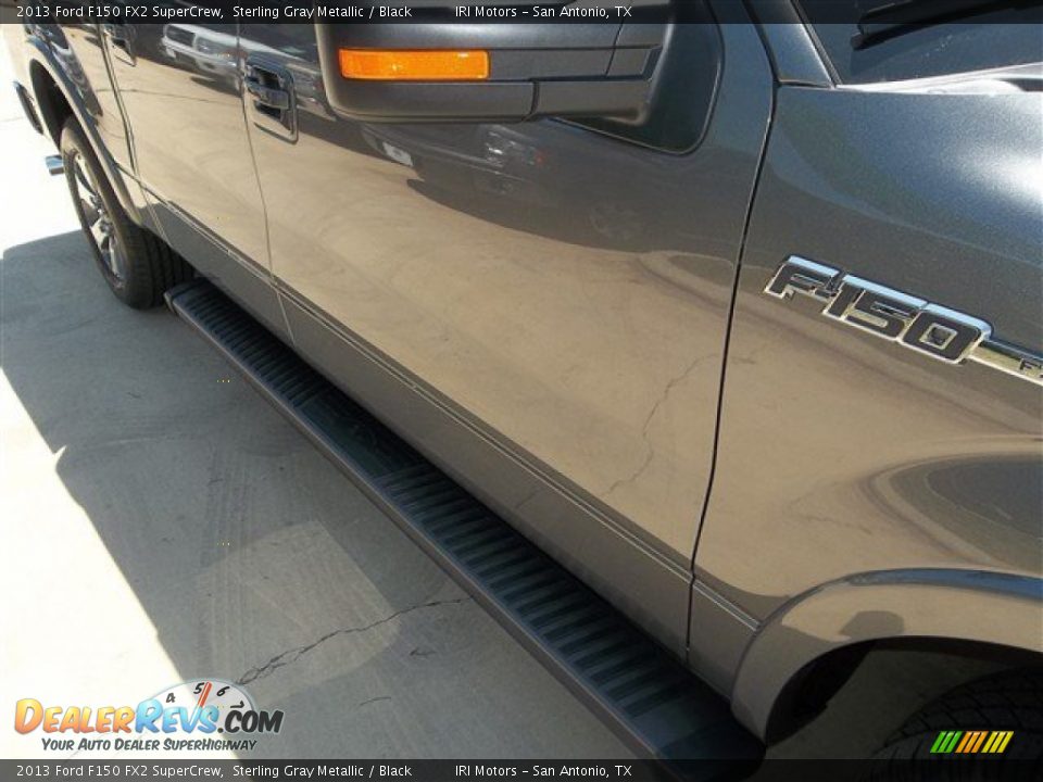 2013 Ford F150 FX2 SuperCrew Sterling Gray Metallic / Black Photo #9