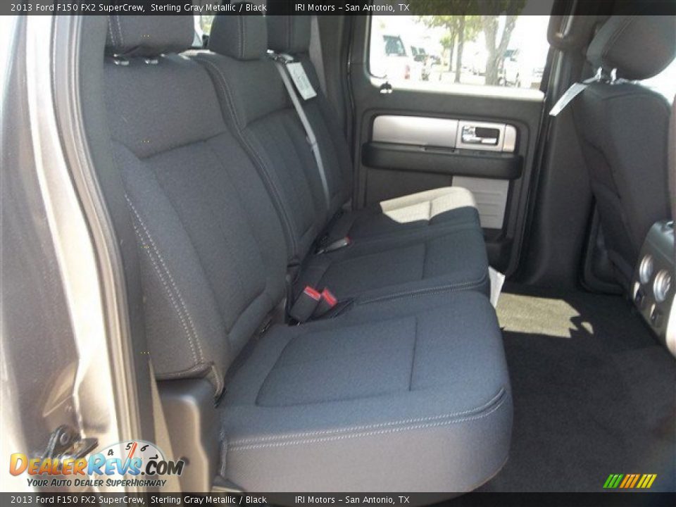 2013 Ford F150 FX2 SuperCrew Sterling Gray Metallic / Black Photo #13