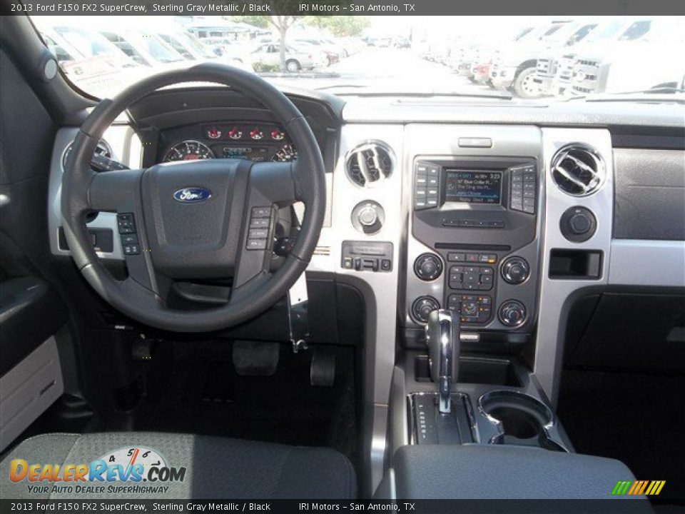 2013 Ford F150 FX2 SuperCrew Sterling Gray Metallic / Black Photo #15