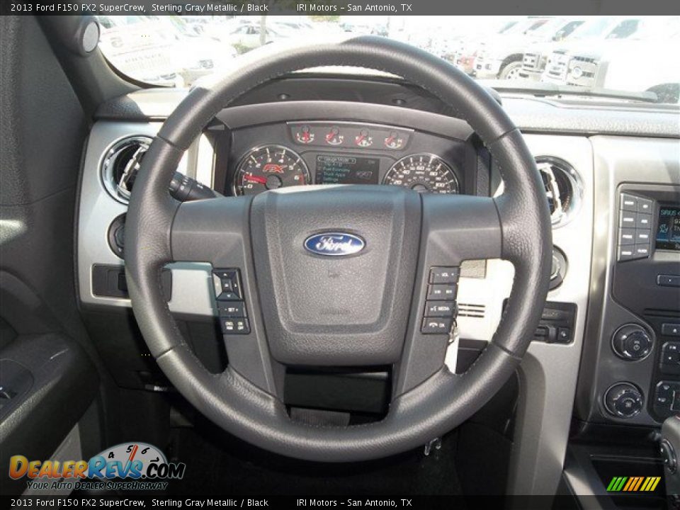 2013 Ford F150 FX2 SuperCrew Sterling Gray Metallic / Black Photo #16