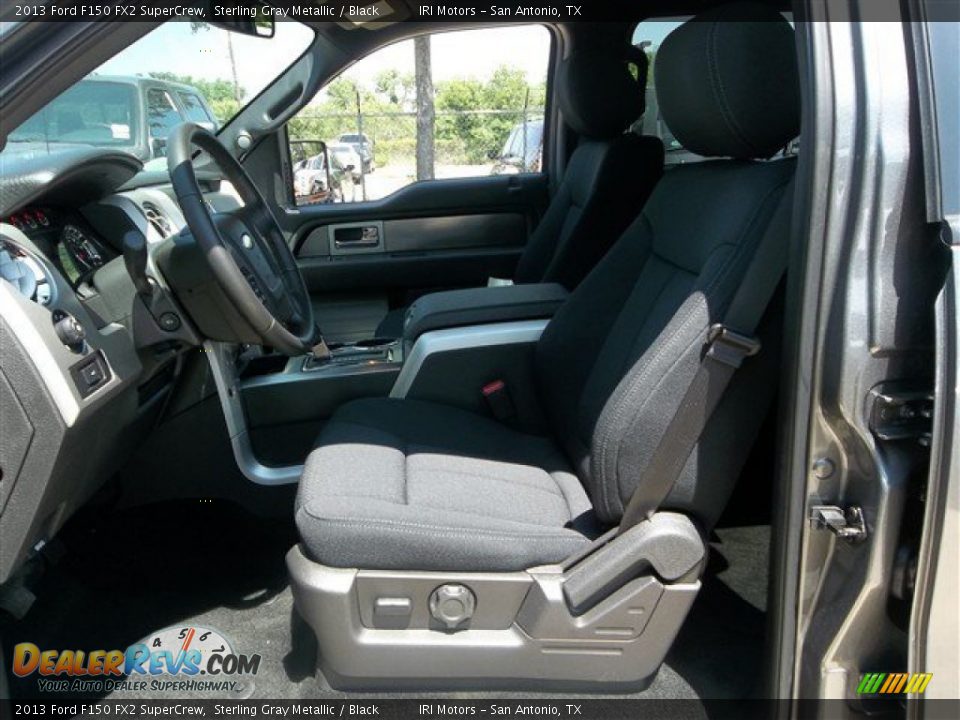 2013 Ford F150 FX2 SuperCrew Sterling Gray Metallic / Black Photo #20
