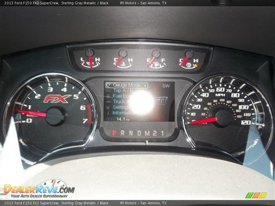 2013 Ford F150 FX2 SuperCrew Sterling Gray Metallic / Black Photo #22