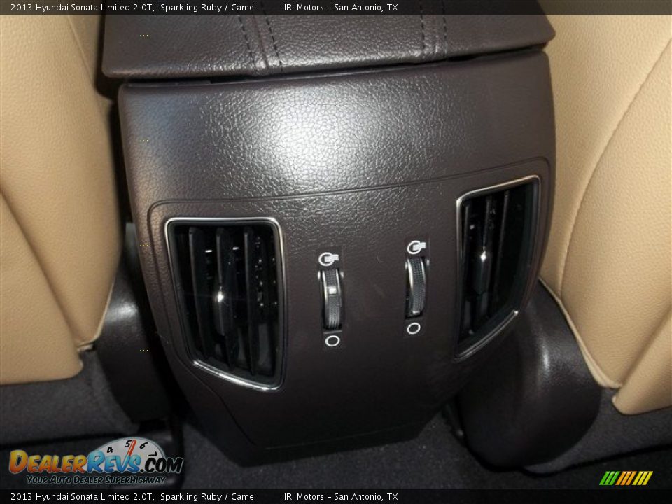 2013 Hyundai Sonata Limited 2.0T Sparkling Ruby / Camel Photo #19