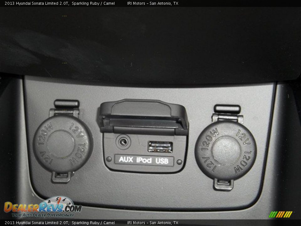 2013 Hyundai Sonata Limited 2.0T Sparkling Ruby / Camel Photo #24