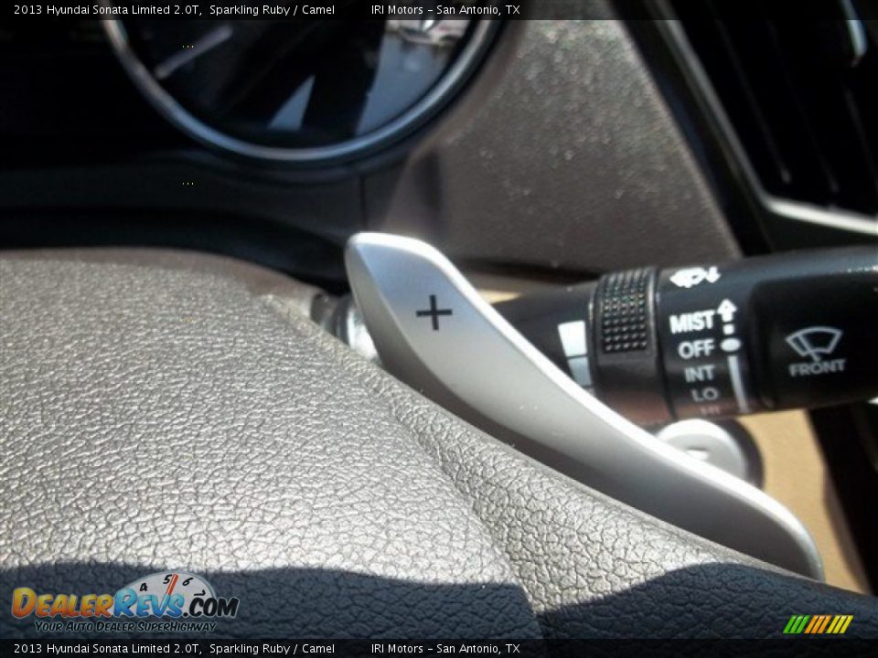 2013 Hyundai Sonata Limited 2.0T Sparkling Ruby / Camel Photo #29