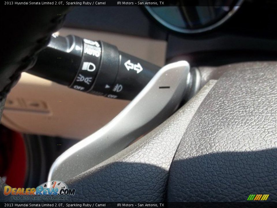 2013 Hyundai Sonata Limited 2.0T Sparkling Ruby / Camel Photo #30