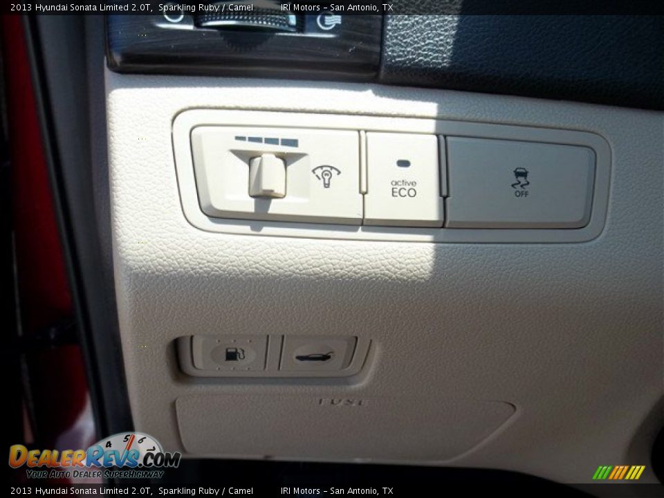 2013 Hyundai Sonata Limited 2.0T Sparkling Ruby / Camel Photo #31