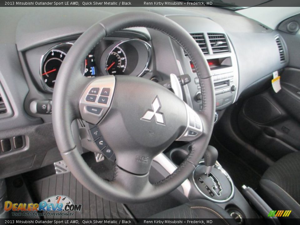 2013 Mitsubishi Outlander Sport LE AWD Steering Wheel Photo #14
