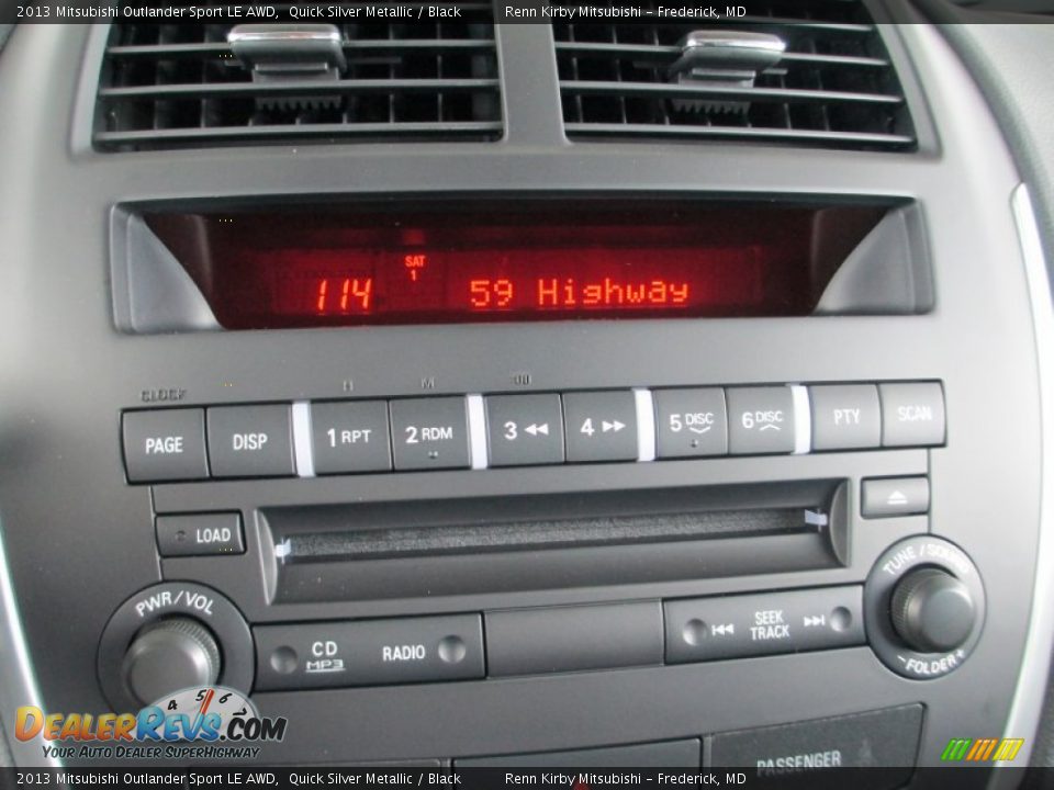 Audio System of 2013 Mitsubishi Outlander Sport LE AWD Photo #23