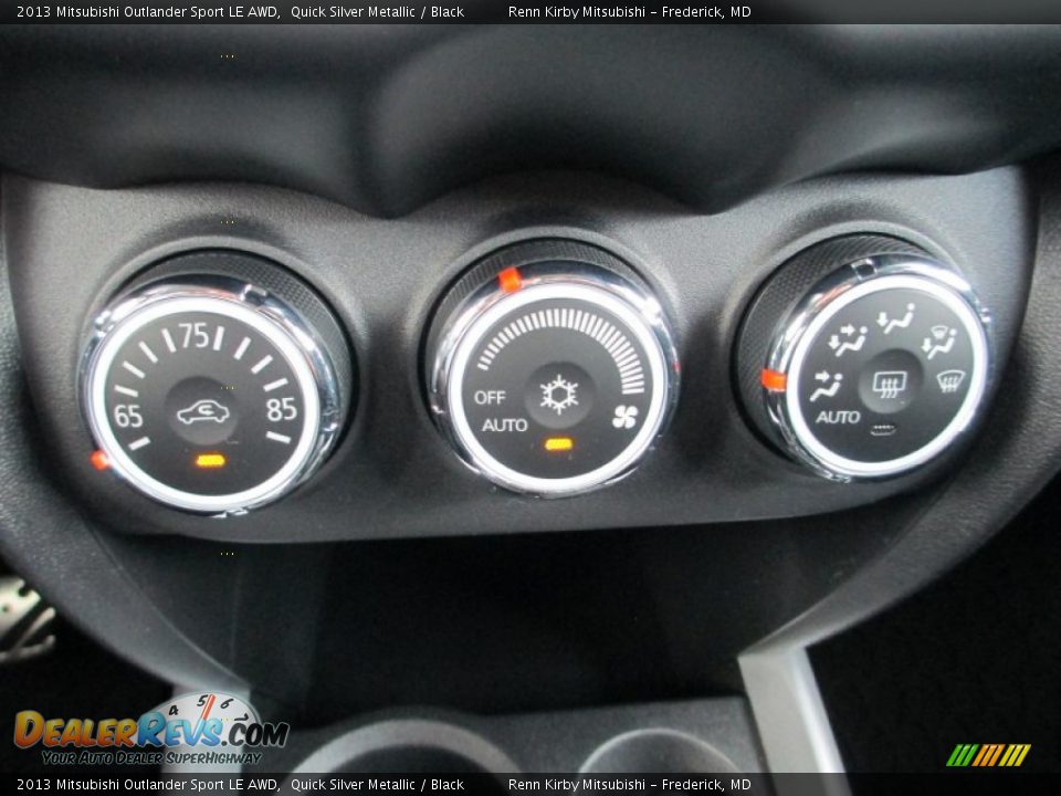 Controls of 2013 Mitsubishi Outlander Sport LE AWD Photo #24